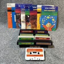 Texas Instruments Computer TI99/4A Giochi Cartucce Cassette Manuali - NON TESTATO