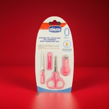 Chicco Baby Manicure Set Pink Color Theme 
