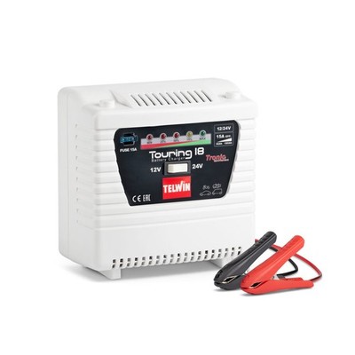 Telwin 807593 Touring 18 WET GEL Pb-Ca AGM MF EFB 12/24 V Batterieladegerät