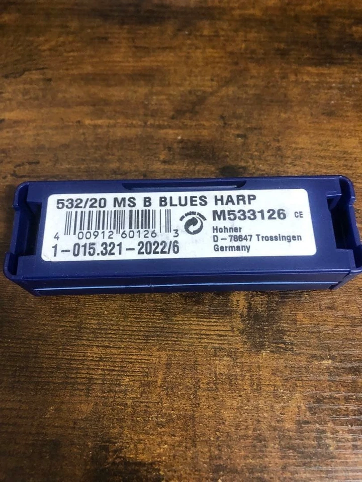 Armónica Hohner Blues Harp MS B con estuche usada Foto 4 de 4