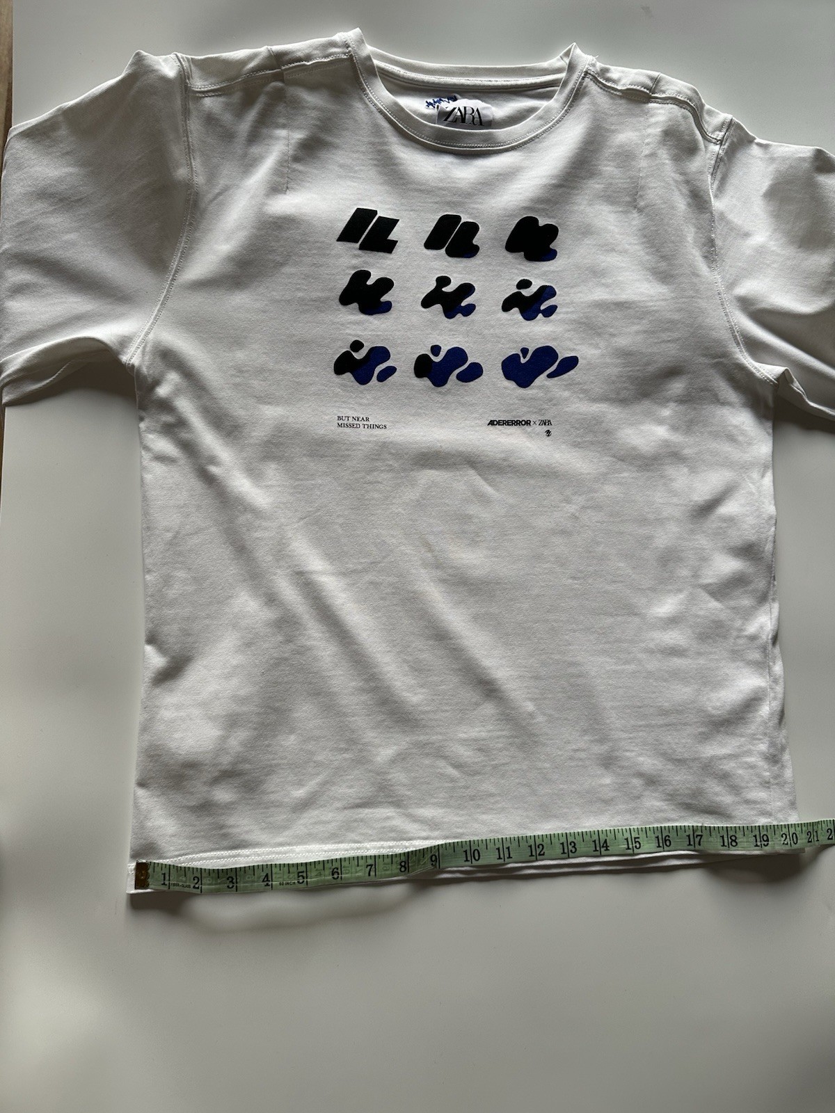 Ader Error H&M Long Sleeve Shirt Streetwear Designer Graphic Logo Size S/M thumbnail 16