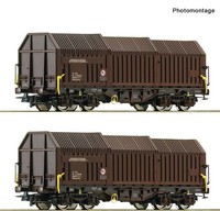 Roco 6600132 H0 2-Tlg. Set: Teleskophaubenwagen, ÖBb
