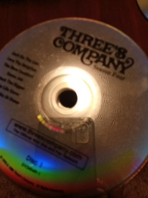 THREES COMPANY SEAS4 DISC1 DVD DISC ONLY USED TESTED FREESHIP NOTRACKING