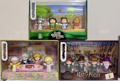 **COLLECTORS LITTLE PEOPLE** Harry Potter, Wizard of Oz, Golden Girls