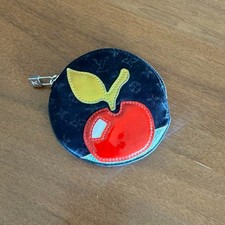 Louis Vuitton Conte de F e Coin Purse M92272 Apple Shape Patent Leather YK917