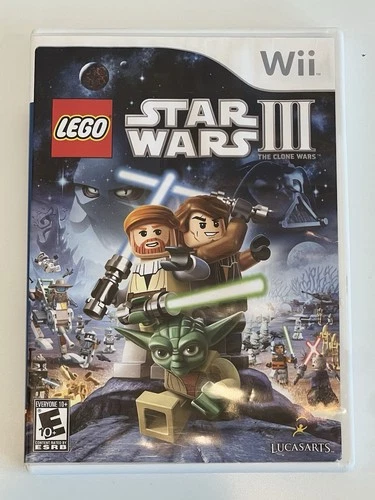Nintendo Wii LEGO Star Wars 3: The Clone Wars Game - Used - Good Condition