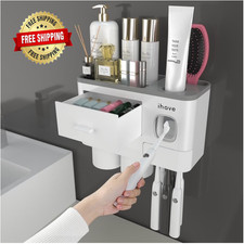 Porta cepillos de dientes organizador para ba...
