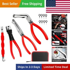 5 Pieces Electrical Disconnect Pliers for Cars, Electrical Connector Separato...