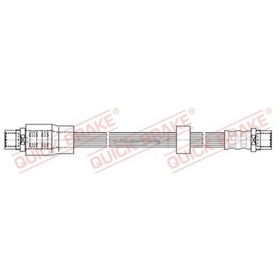  QB22.413 BRAKE HOSE RIGHT / LEFT QUICK BRAKE NEU DE STOCK