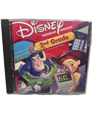 Disney Pixar Buzz Lightyear 1st Grade Program Manual (PC Windows/Mac, CD-ROM)