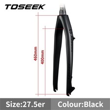 28.6 Kohlefaser Mountainbike Gabeln Scheibenbremse Gabeln Konische Gabel 26-29"
