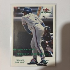 Tony Batista 2001 Fleer Focus Batting Avg/ERA #d /263 Toronto Blue Jays