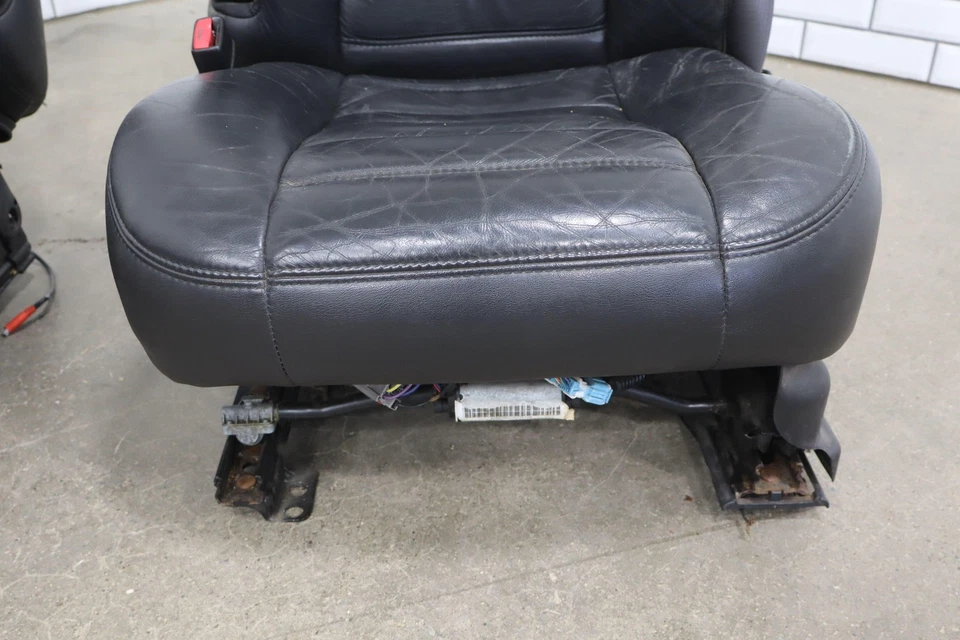 05-07 Hummer H2 Left & Right Leather Front Power/Heated Seats *Worn* Foto 2 de 4