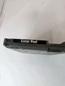 Lunar Pool Nintendo Entertainment System 1987 NES Auth Cartridge