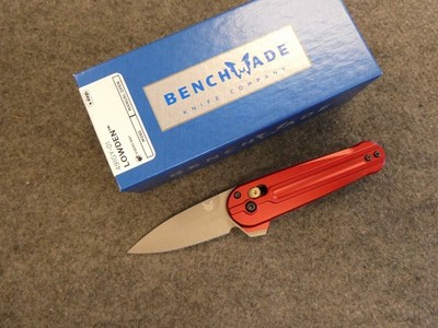 Benchmade Lowden AXIS Lock Knife Phoenix Red Aluminum 491GY-01 | eBay