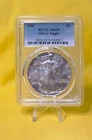1987 $1 American Silver Eagle 1 oz ~ PCGS  MS69 ~ Blue Label
