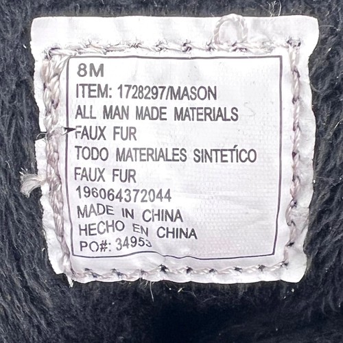 Stivali invernali ibridi Khombu Mason da uomo taglia 8M con plantare imbottito caldo nero - Foto 3 di 22