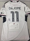DC United CRISTIAN DA JOME Signed Match Game Used Soccer Jersey 2024 Season WHT