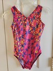 GK Elite Pink Neon Gymnastics/Cheer/Dance Leotard CM Medium — photo 1