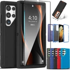 For Samsung Galaxy S26 S25 Ultra 24 23 22 + Shockproof Case +Screen Protector