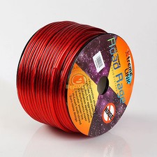 Road Rage 10 Gauge 250 FT Xtreme Hight Performance Wire Cables Red 250' 10 AWG