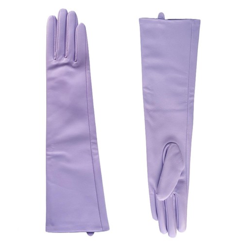 Women New 40cm(15.7") Long Real Sheep Leather Elbow Long Gloves - Picture 19 of 26