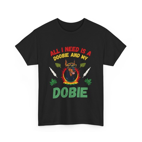 Dobie shirt, Doberman pinscher shirt, dobie gift, doobie shirt, funny dog tee - Picture 4 of 16