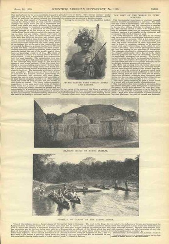 1898 Xingu Indian Tribe Expedition Meyer Villages South America Old Engravings - Picture 2 of 2