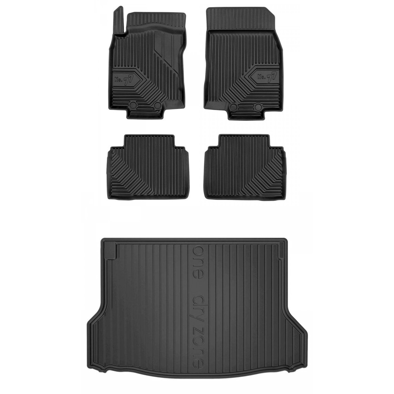 Tapis de sol TPE haute résistance premium pour Nissan X-Trail III