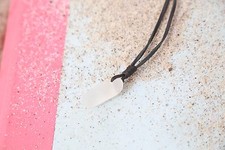 Sea glass necklace