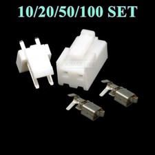 2 Pin/Way JST VH 3.96mm Crimp Connector Kits Plug Socket Terminals VH3.96 New