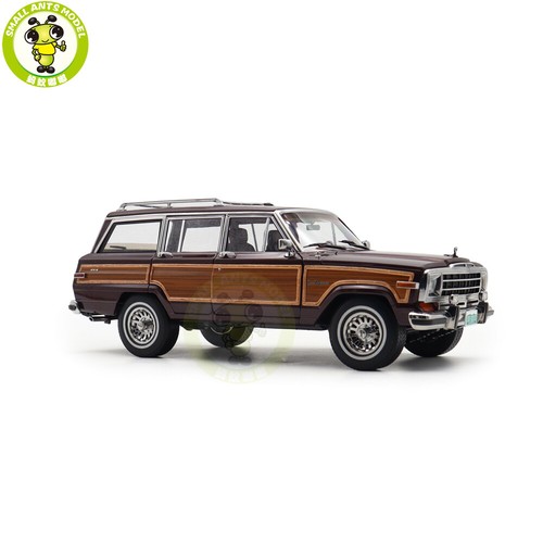 1/18 Jeep Grand Wagoneer 1991 DD MODELS BLACK CHERRY Diecast Model Car - Picture 6 of 18