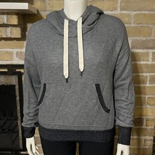 NSF Womens Gray Pullover Hoodie Size Small