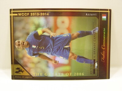カンナバーロHOLE Panini WCCF 2013-14 HOLE Fabio Cannavaro 1973 Italy No.5 Azzurri