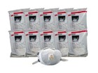 10- 3M 8233 N100 Particulate Respirator Smoke Protection Masks Exhalation Valve