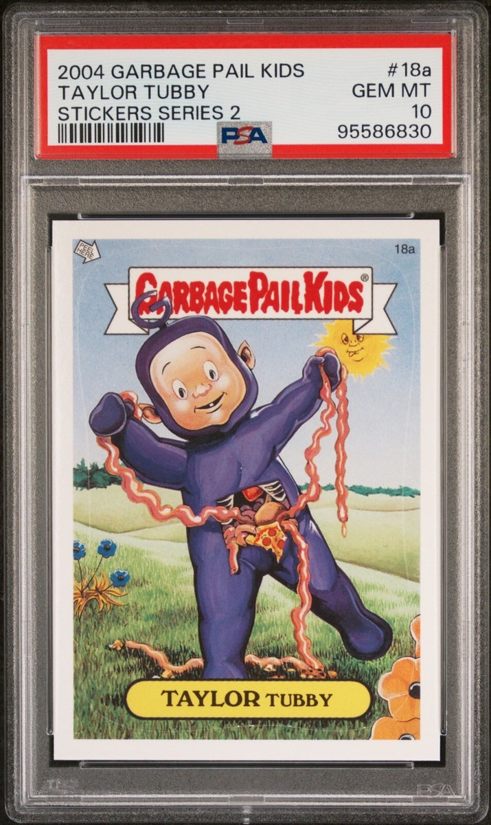 2004 Garbage Pail Kids All-New Series 2 ANS2 TAYLOR TUBBY 18a PSA