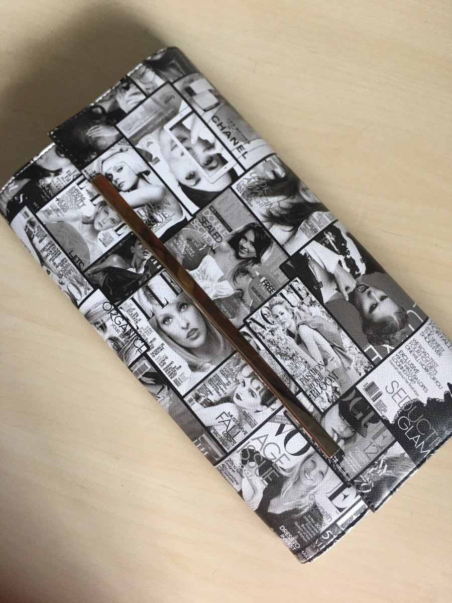 steve madden Steve Madden newspaper clutch purse | ShopLook