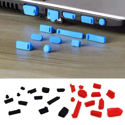 Hautstecker Staubschutzstecker Wasserdichtes Gehäuse Computer Usb 16 Stück →