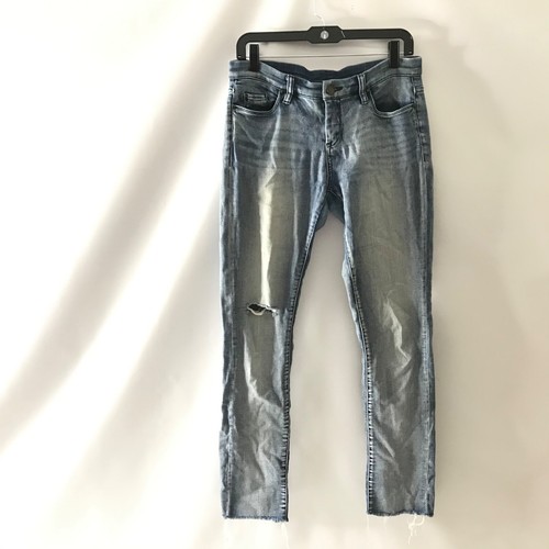 Blank nyc Skinny Jeans Raw Hem Ripped 
