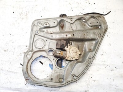 Volkswagen Bora 2000 Door winder mechanism (Window Regulator) rear #1491851-49