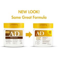 A D Original Diaper Rash Treatments Skin Protectant Ointment 16 oz