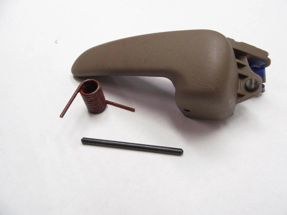 Original OEM Chrysler Concorde 300M LHS lado del conductor puerta delantera trasera manija marrón Foto 3 de 4