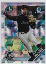 2019 Bowman Chrome Draft Sapphire Victor Victor Mesa Miami Marlins Base BDC-88
