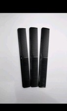 Peine de peluquero de bolsillo peine de pelo de 7" para barba y bigote y peines para el cabello EE. UU. (3 piezas)