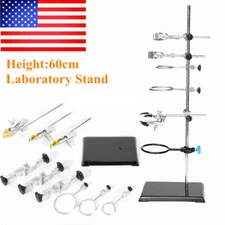 60CM Laboratory Stands Support and Lab Clamp Flask Clamp Condenser Clamp Holder