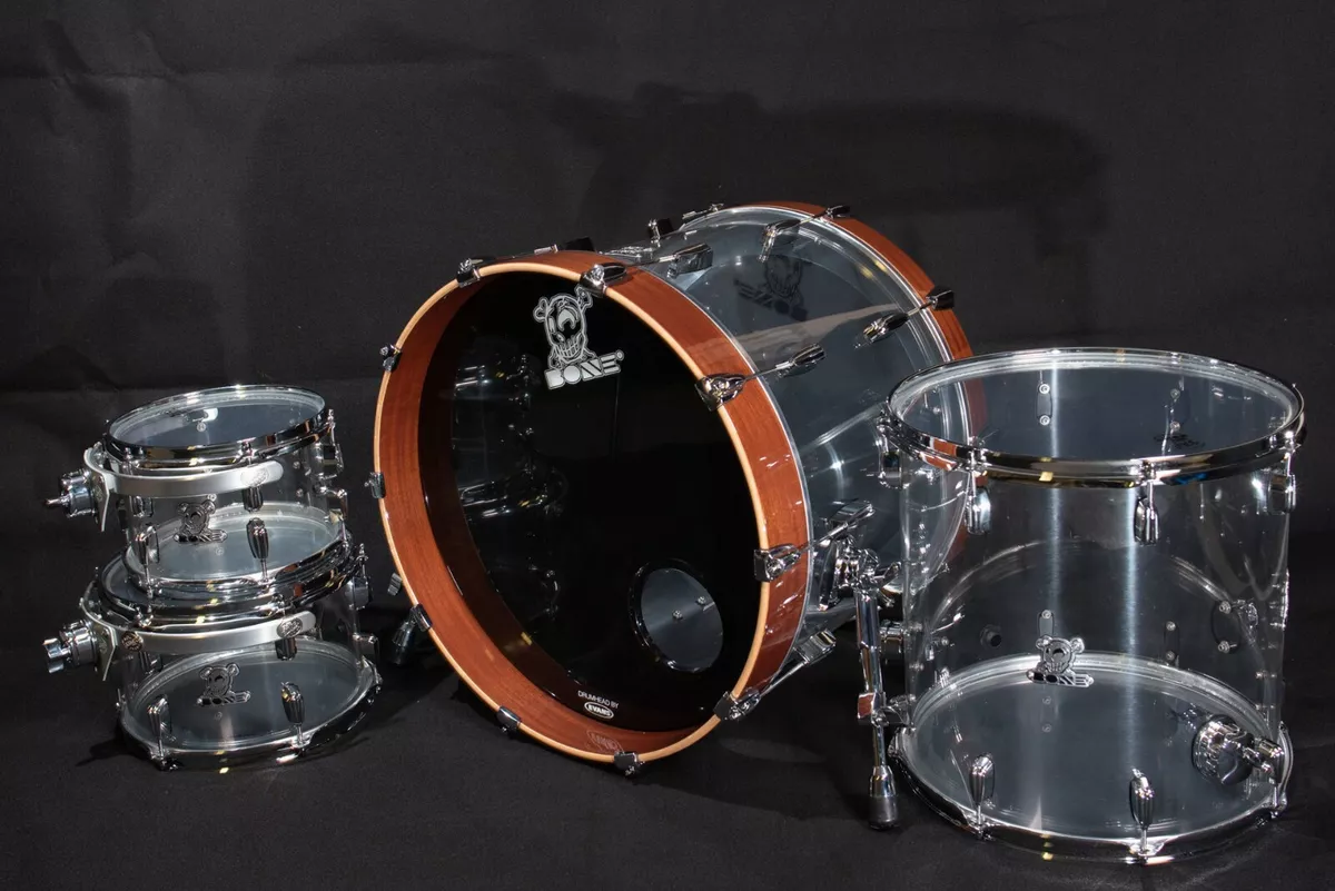 Custom clearance acrylic drums