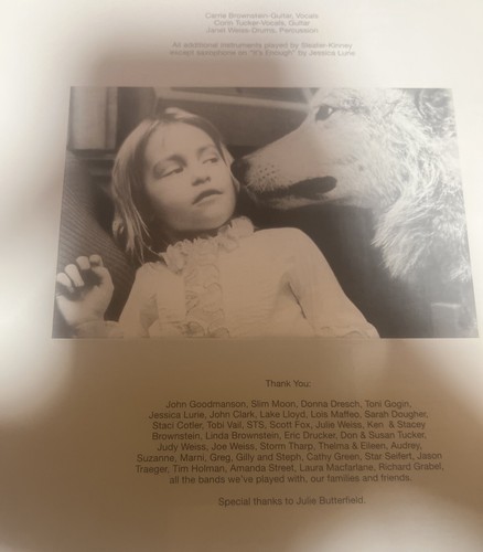 Sleater-Kinney Dig Me Out LP, 1997 First Edition OOP Vinyl, Kill Rock Stars - Picture 8 of 8