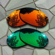 Red Orange Jade Green Polarized Lenses Replacement for-Costa Del Mar Fathom