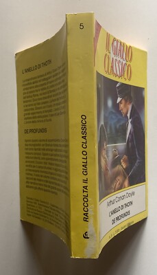 THE CLASSIC YELLOW CONAN DOYLE THE RING OF THOTH DE PROFUNDIS GARDEN EDITORIAL