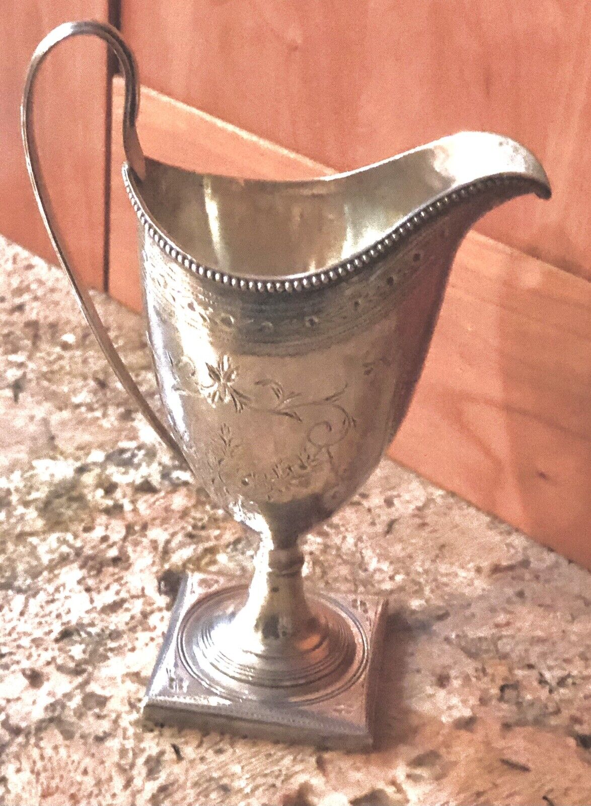 Georgian Sterling Silver Cream Jug Shipping included by Peter 179 Recommended Ann Bateman and